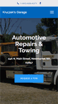 Mobile Screenshot of kruczeksgarage.com